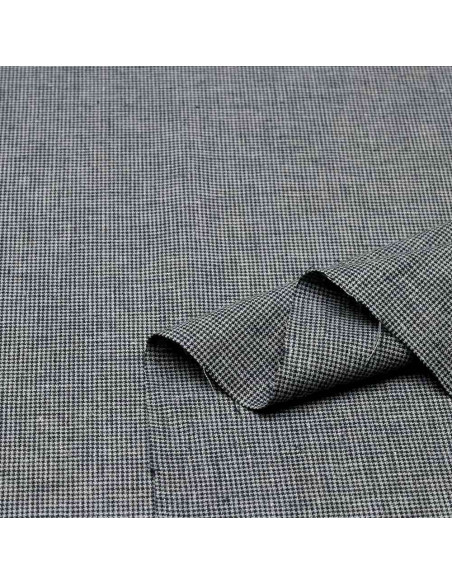 Tela Lino Pata Gallo Mini - Comprar Telas Por Metro - Imagen 3