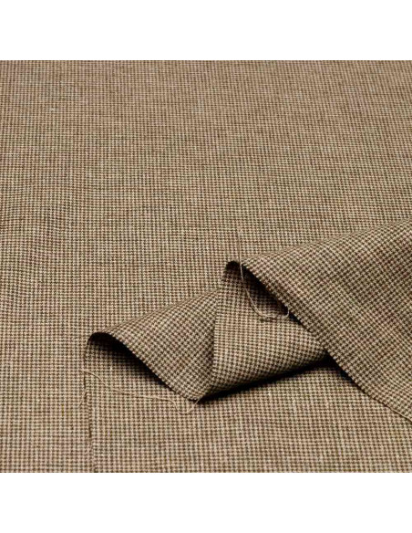 Tela Lino Pata Gallo Mini - Comprar Telas Por Metro - Imagen 2