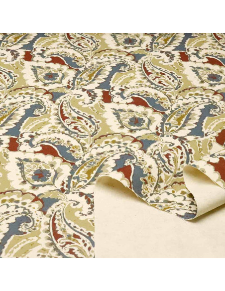 Tela Panamá Cachemir Vintage - Telas para Tapizar