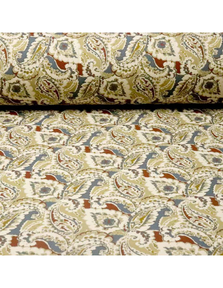 Tela Panamá Cachemir Vintage - Telas para Tapizar