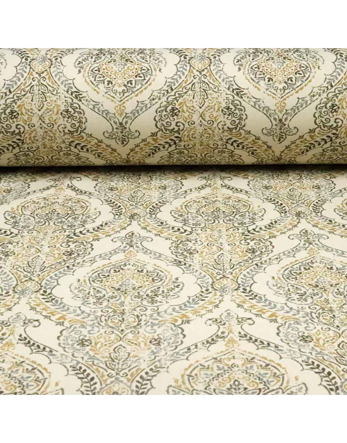 Tela Panamá Vintage: Telas Estampadas para tu Hogar - Imagen 1