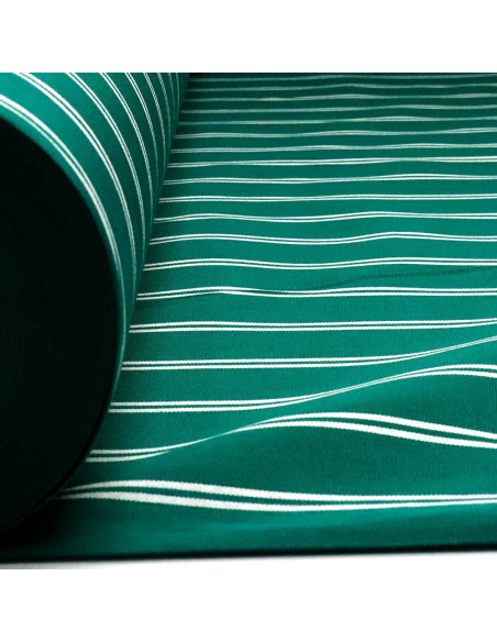 Lona Toldo Verde Rayas Blancas - Telas para Toldos - Toldos Verde Lona Toldo Verde Rayas Blancas - Telas para Toldos - Toldos Verde