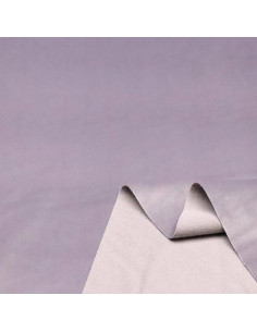 Terciopelo Gris Medio Liso | Telas en Terciopelo 2