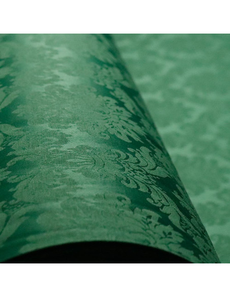 Damasco Verde Versace - Retal - Retales  de Damasco - Imagen 2