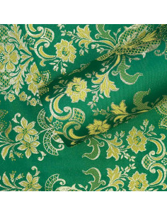 Brocado Verde Salamanca - Retal | Telas Brocada Cofrade 2
