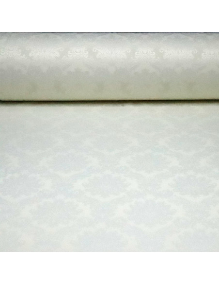 Damasco Blanco Roto Versace | Tela Damasco Blanco Roto - Imagen 1