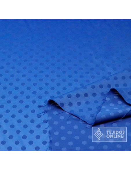 Satén Lycra Azafata Lunar Lenteja- Tela de Lunares con Lycra Satén Lycra Azafata Lunar Lenteja- Tela de Lunares con Lycra