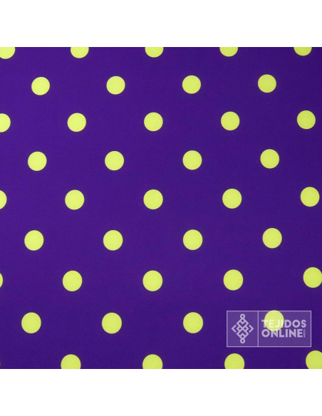 Tela Morada Lunar Lima - Telas de Lunares - Comprar Telas Online Tela Morada Lunar Lima - Telas de Lunares - Comprar Telas Online