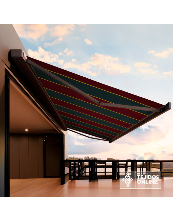 Toldo Verde Botella - Lona de Toldos - Telas de Exteriores - Imagen 2