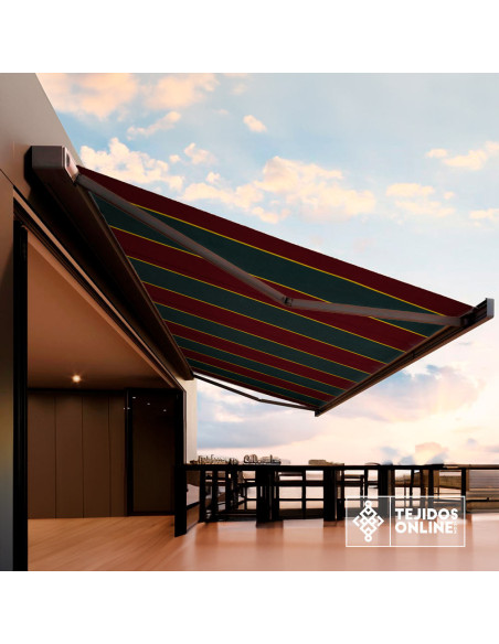 Toldo Verde Botella - Lona de Toldos - Telas de Exteriores - Imagen 2