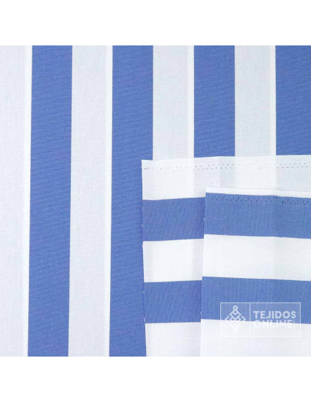 Telas para Toldos - Toldo Rayas Celeste - Toldo de Rayas Telas para Toldos - Toldo Rayas Celeste - Toldo de Rayas