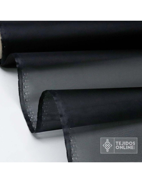 Organdí Negro - Tela para Levantar Volantes - Tienda Telas - Imagen 1