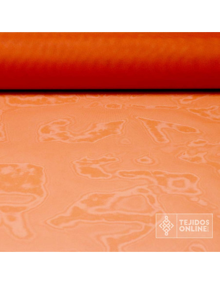 Organdí Naranja - Tela para Levantar Volantes - Tienda Telas - Imagen 2