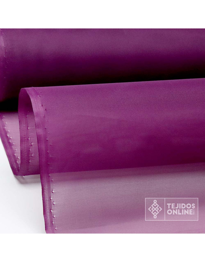 Organdí Berenjena - Tela para Levantar Volantes - Tienda Telas - Imagen 1