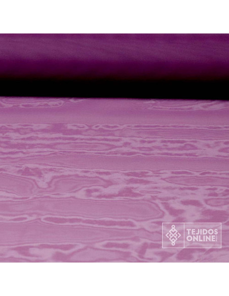 Organdí Berenjena - Tela para Levantar Volantes - Tienda Telas - Imagen 2