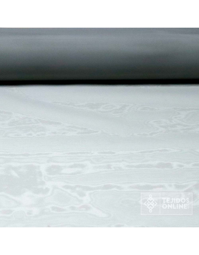 Organdí Gris - Tela para Levantar Volantes - Organza Gris - Imagen 2