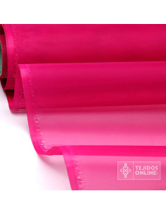 Organdí Fucsia - Tela para Levantar Volantes - Tienda Tela