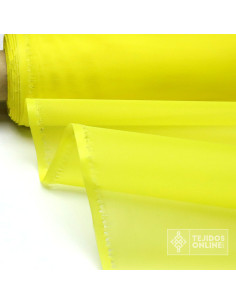 Organdí Amarillo - Tela para Levantar Volantes - Tienda Tela