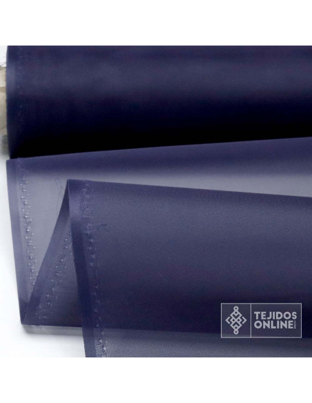 Organdí Azul Marino - Tela para Levantar Volantes - Tienda Tela