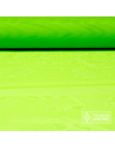 Organdí Verde Lima - Tela para Levantar Volantes - Tienda Tela 2