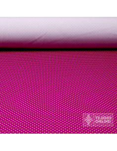 Tela Buganvilia Lunar Lima - Telas para Flamenca - Lunares - Imagen 1