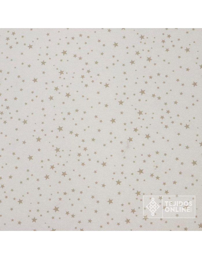 Tela Estrellas Camel - Telas para Cortinas Infantil - Imagen 2