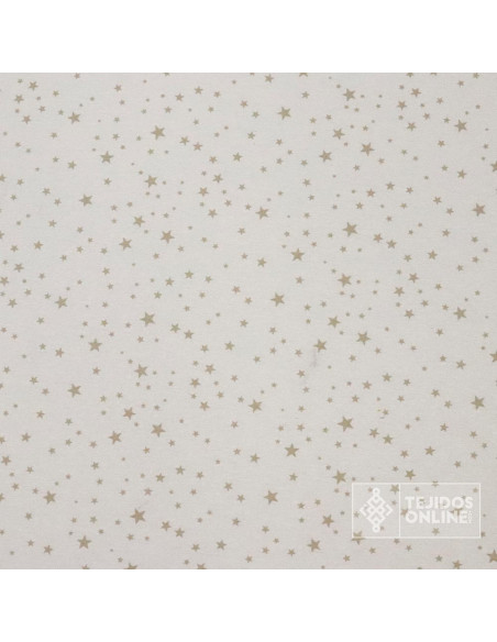 Tela Estrellas Camel - Telas para Cortinas Infantil - Imagen 2