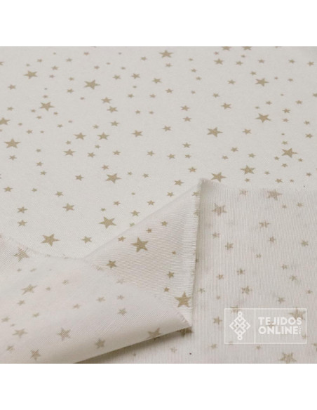 Tela Estrellas Camel - Telas para Cortinas Infantil - Imagen 3