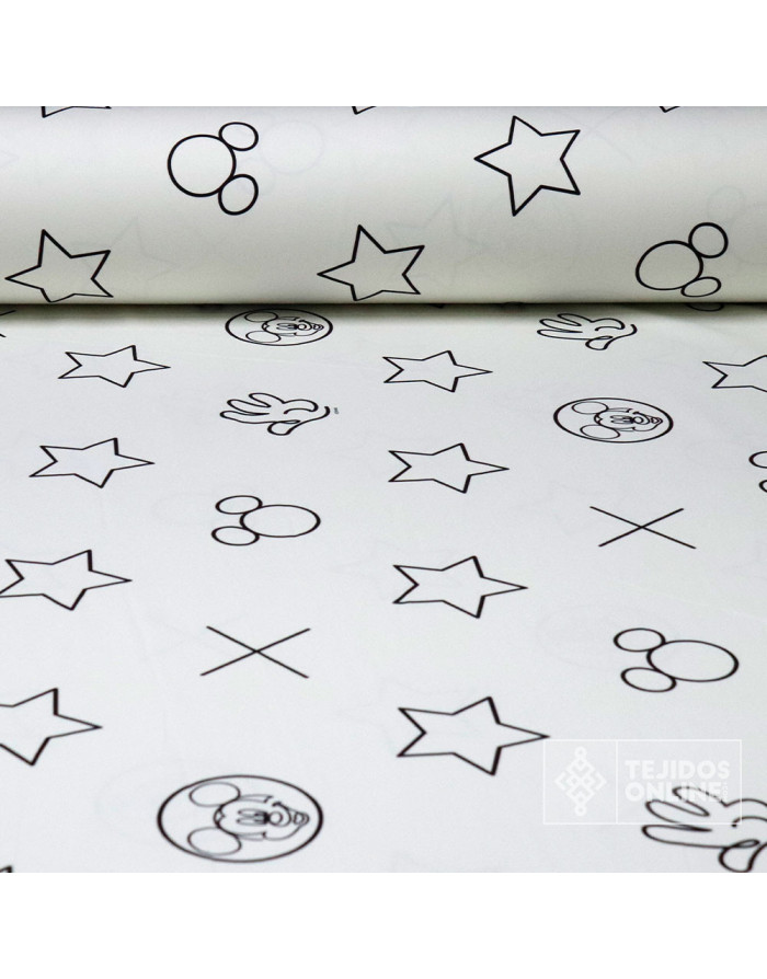 Telas de Disney - Comprar Telas Mickey - Telas Infantiles - Imagen 1