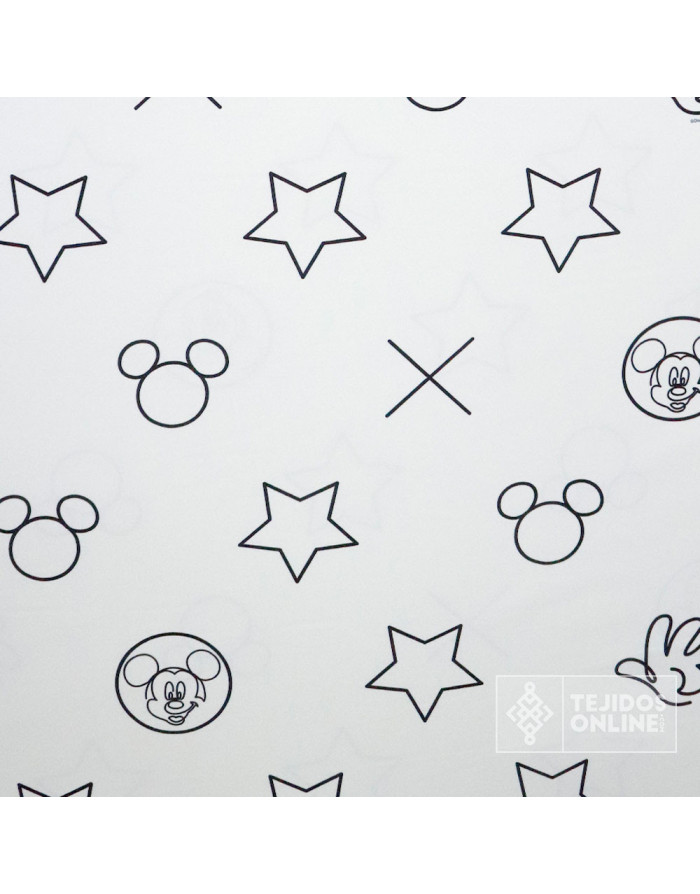 Telas de Disney - Comprar Telas Mickey - Telas Infantiles - Imagen 2