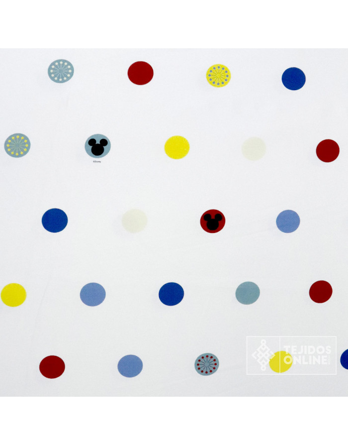 Tela Disney Lunar Multicolor - Telas Infantiles