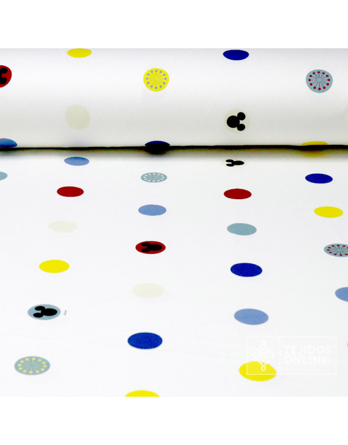 Tela Disney Lunar Multicolor - Telas Infantiles