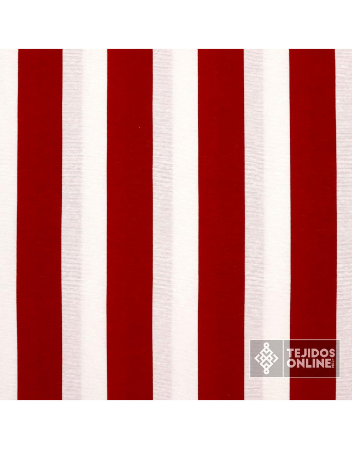 Loneta Rayas Anchas - Telas Para Cortinas de Feria - Telas Online