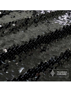 Lentejuela Negra - Telas de Lentejuela Negra - Tienda de Telas 2