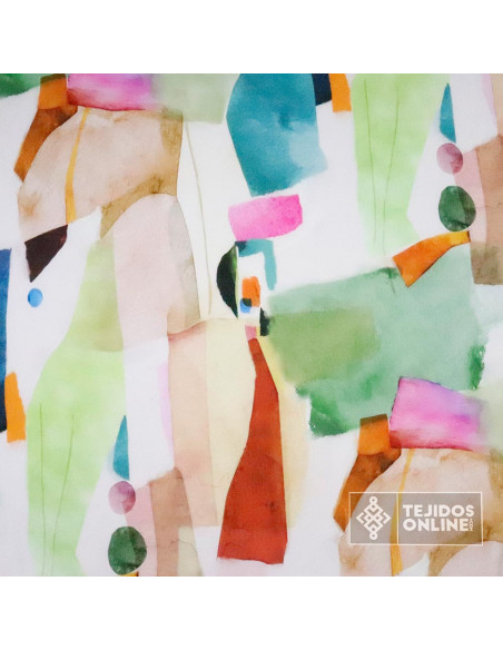 Seda Raso Licra Picasso