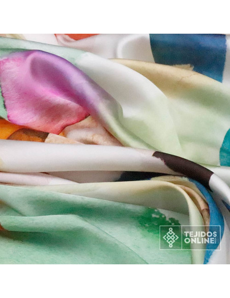 Seda Raso Licra Picasso