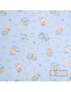 Loneta Osos Peluche Infantil  | Telas Infantiles | Mejor Precio 2