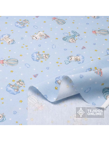 Loneta Osos Peluche Infantil  | Telas Infantiles | Mejor Precio Loneta Osos Peluche Infantil  | Telas Infantiles | Mejor Precio