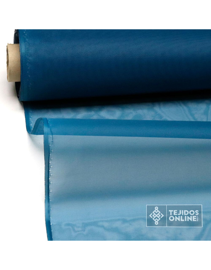 Organdí Petróleo - Tela para Levantar Volantes - Tela Organdí