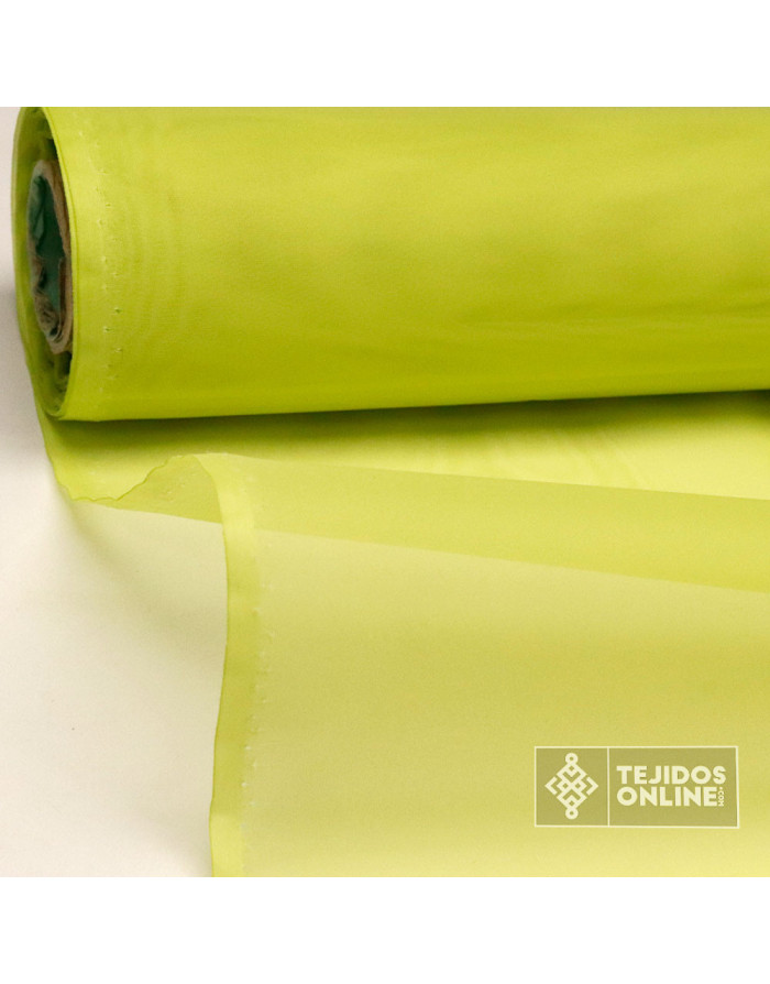 Organdí Pistacho - Tela para Levantar Volantes - Tela Organdí - Imagen 1