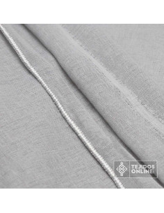 Visillo Cortina Gris - Tela Visillo Gris 3.20m - Perfecta para Hogar 2