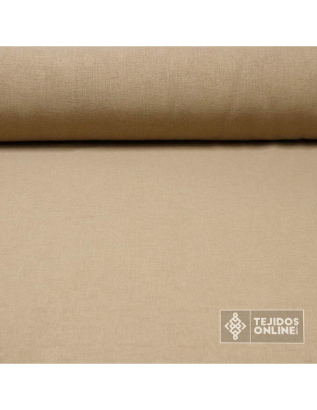 Visillo Cortina Tierra - Tela Visillo Gris 3.20m - Perfecta para Hogar