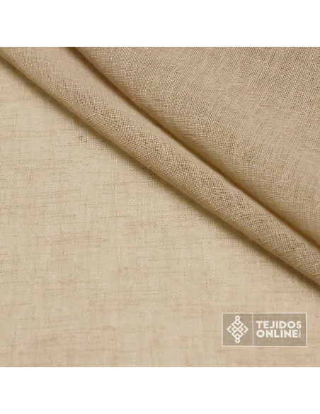 Visillo Cortina Tierra - Tela Visillo Gris 3.20m - Perfecta para Hogar