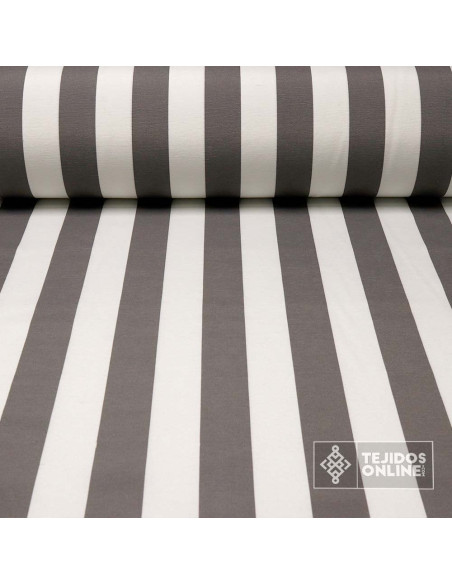 Loneta Rayas Anchas - Telas Para Cortinas de Feria - Telas Online Loneta Rayas Anchas - Telas Para Cortinas de Feria - Telas Online