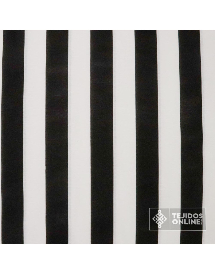 Loneta Rayas Anchas - Telas Para Cortinas de Feria - Telas Online