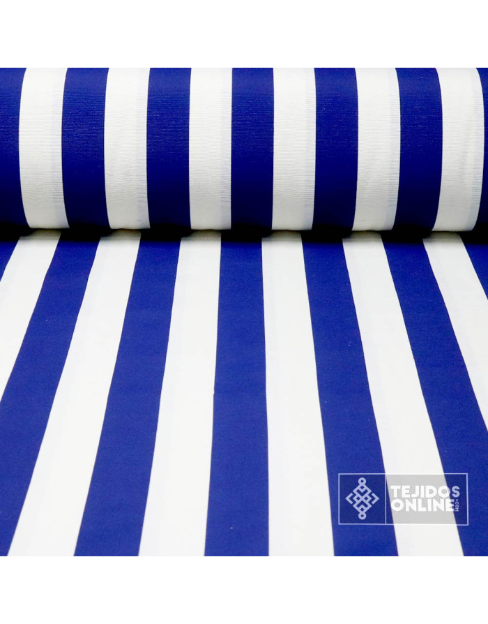 Loneta Rayas Anchas - Telas Para Cortinas de Feria - Telas Online - Imagen 1