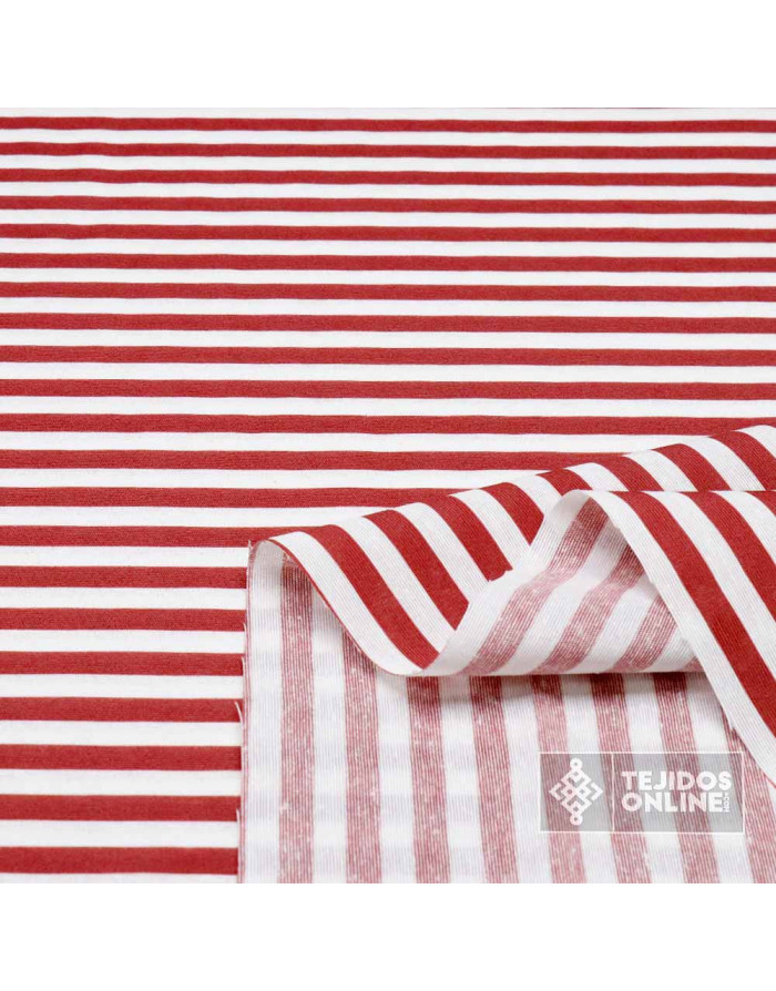 Comprar Loneta Rayas Marineras - Ideal Para Decoración