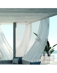 Cortina de Exterior Beige - Ideal para Terrazas y Chilaos 2