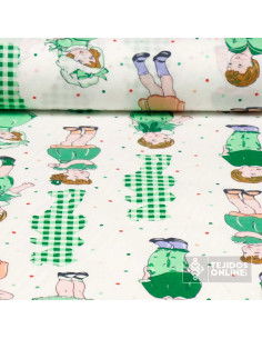 Algodón Estampados Niños
