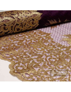 Tela Tul Encaje Bordado - Perfecta para Vestidos - Telas Bordadas 2